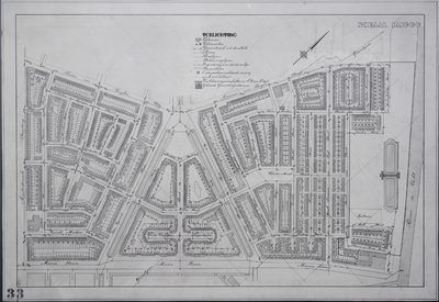 853534 Plattegrond van een deel van de stad Utrecht (het gebied tussen de Amsterdamsestraatweg/ Sweder van Zuylenweg/ ...